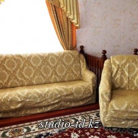 Чехол на диван и кресло